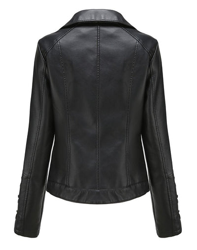 Womens Jovie Genuine Lambskin Leather Jacket