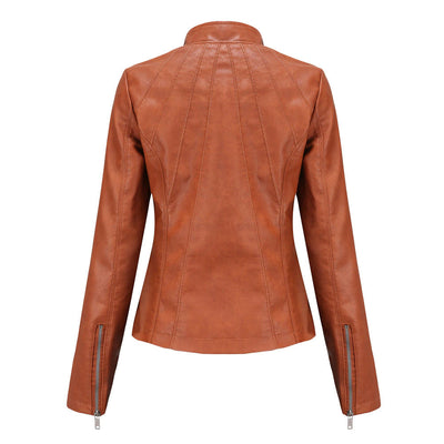 Womens Haisley Genuine Lambskin Leather Jacket
