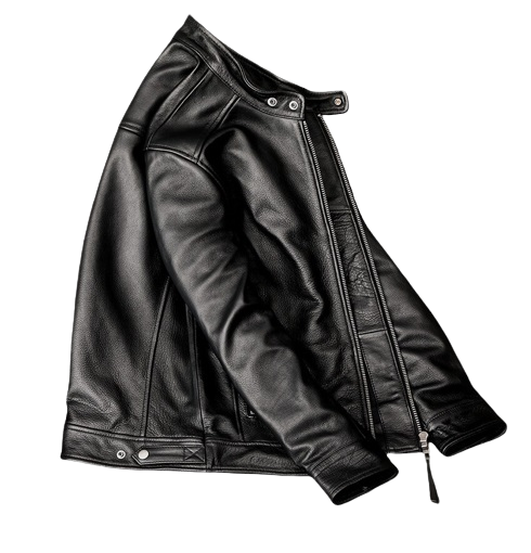 Mens River Genuine Lambskin Leather Bomber Jacket
