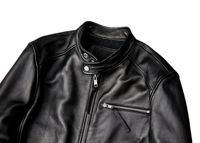 Mens River Genuine Lambskin Leather Bomber Jacket