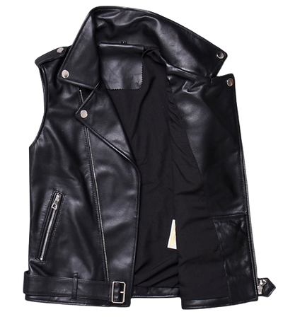 Womens Isabella Genuine Lambskin Leather Vest