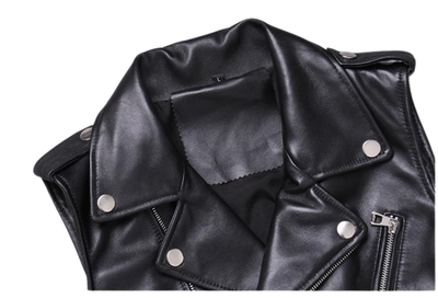 Womens Isabella Genuine Lambskin Leather Vest